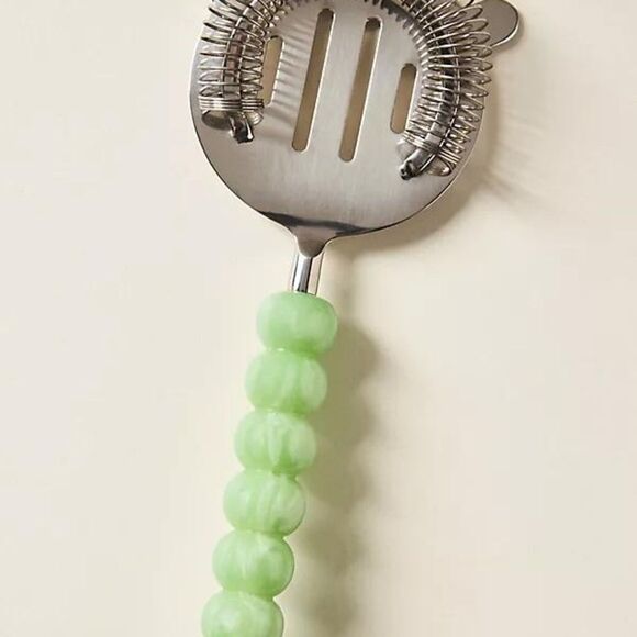 ❤️ANTHROPOLOGIE NWT SUSANA STRAINER in green resin - Picture 4 of 6